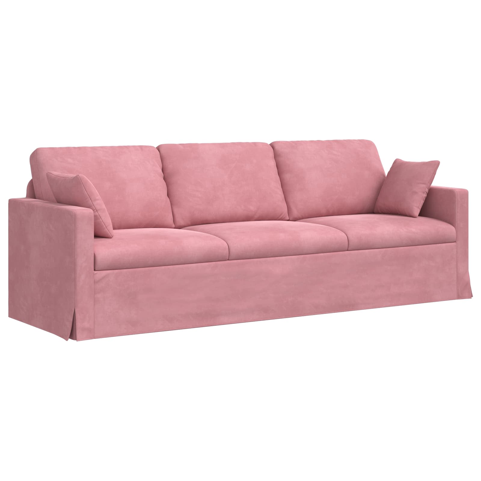 Set sofe 2 pcs Ružičasta 228 x 78 x 80 cm Baršun