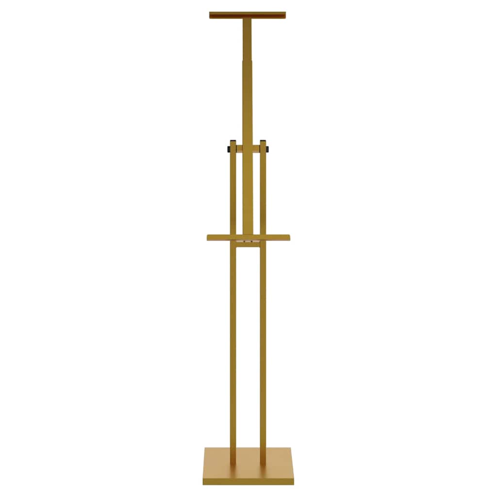 Stalci za sajmove 2 pcs Zlatno 26,5 x 26,5 x 150 cm Čelik