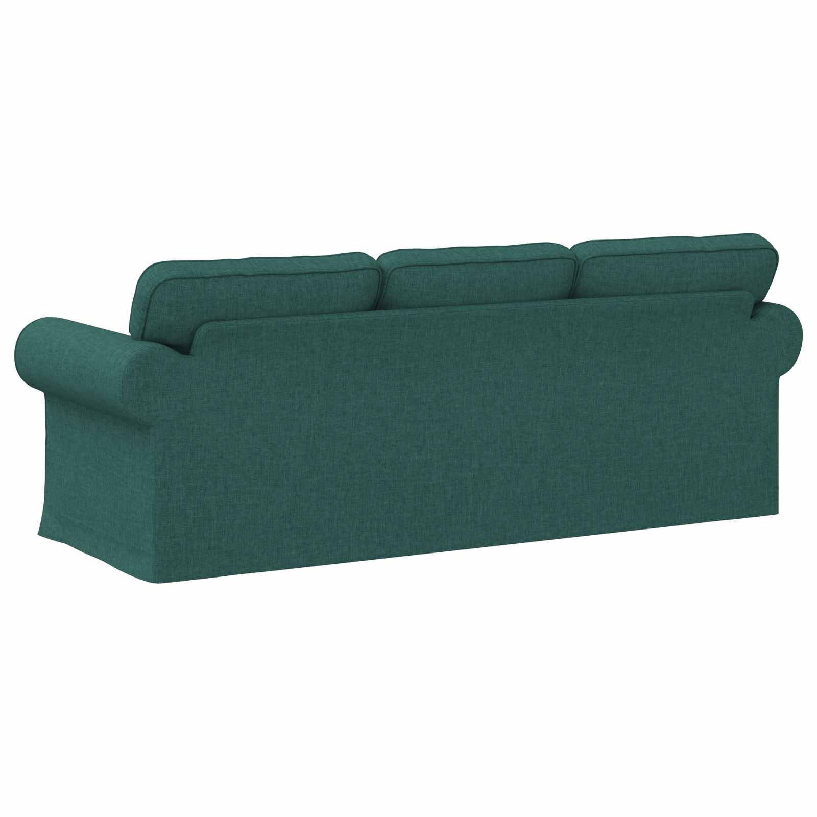Sofa Tamnozelena 215 x 82 x 80 cm tkanina