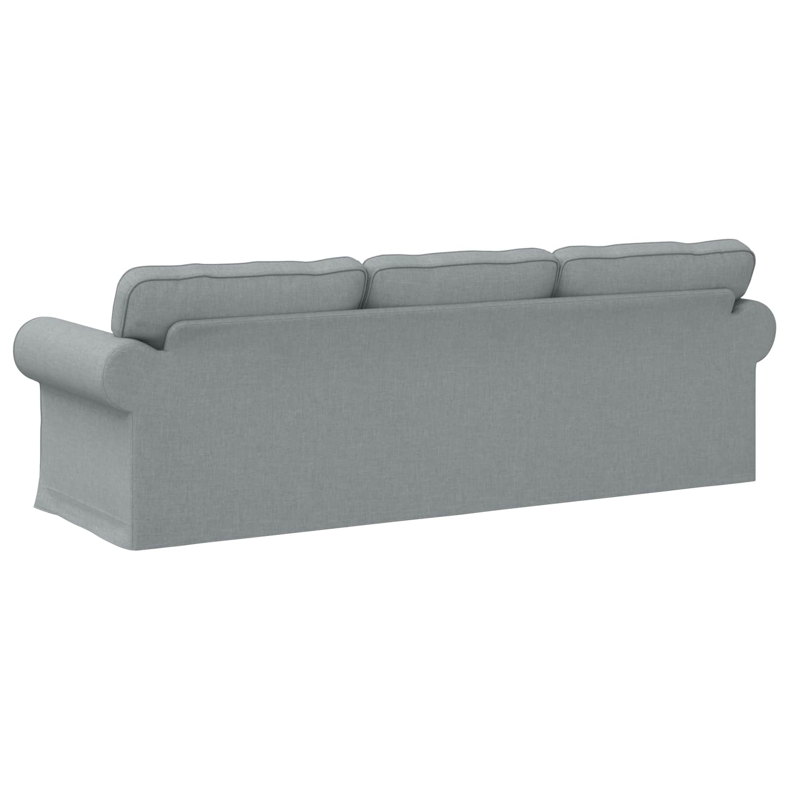 Sofa Svijetlo siva 245 x 82 x 80 cm tkanina