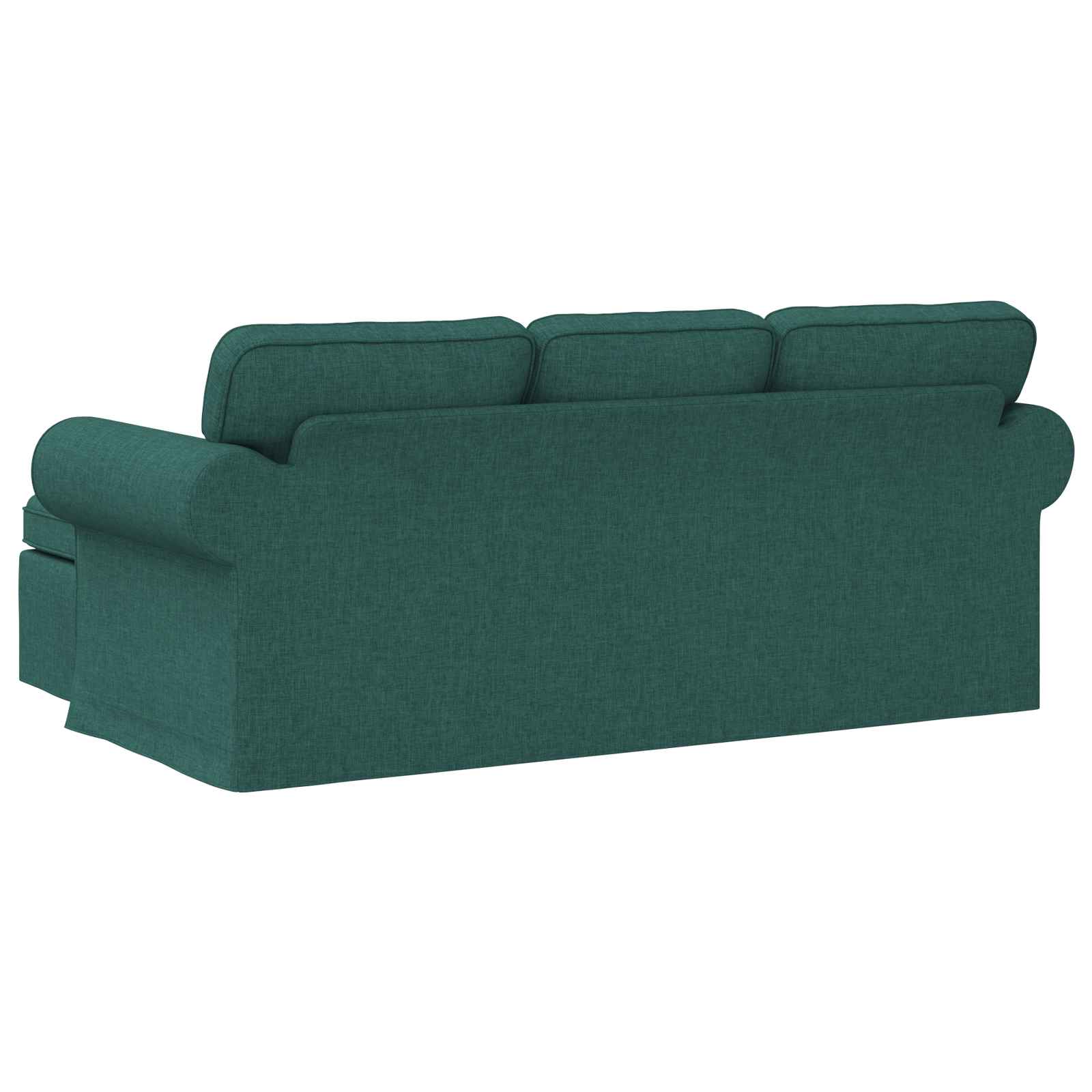 Sofa Tamnozelena 195 x 138 x 80 cm tkanina