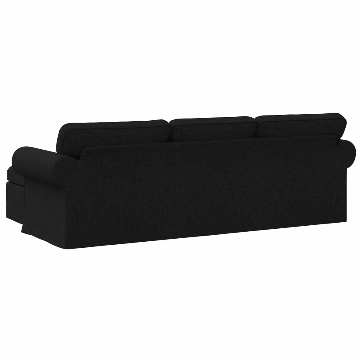 Sofa Crna 245 x 138 x 80 cm tkanina