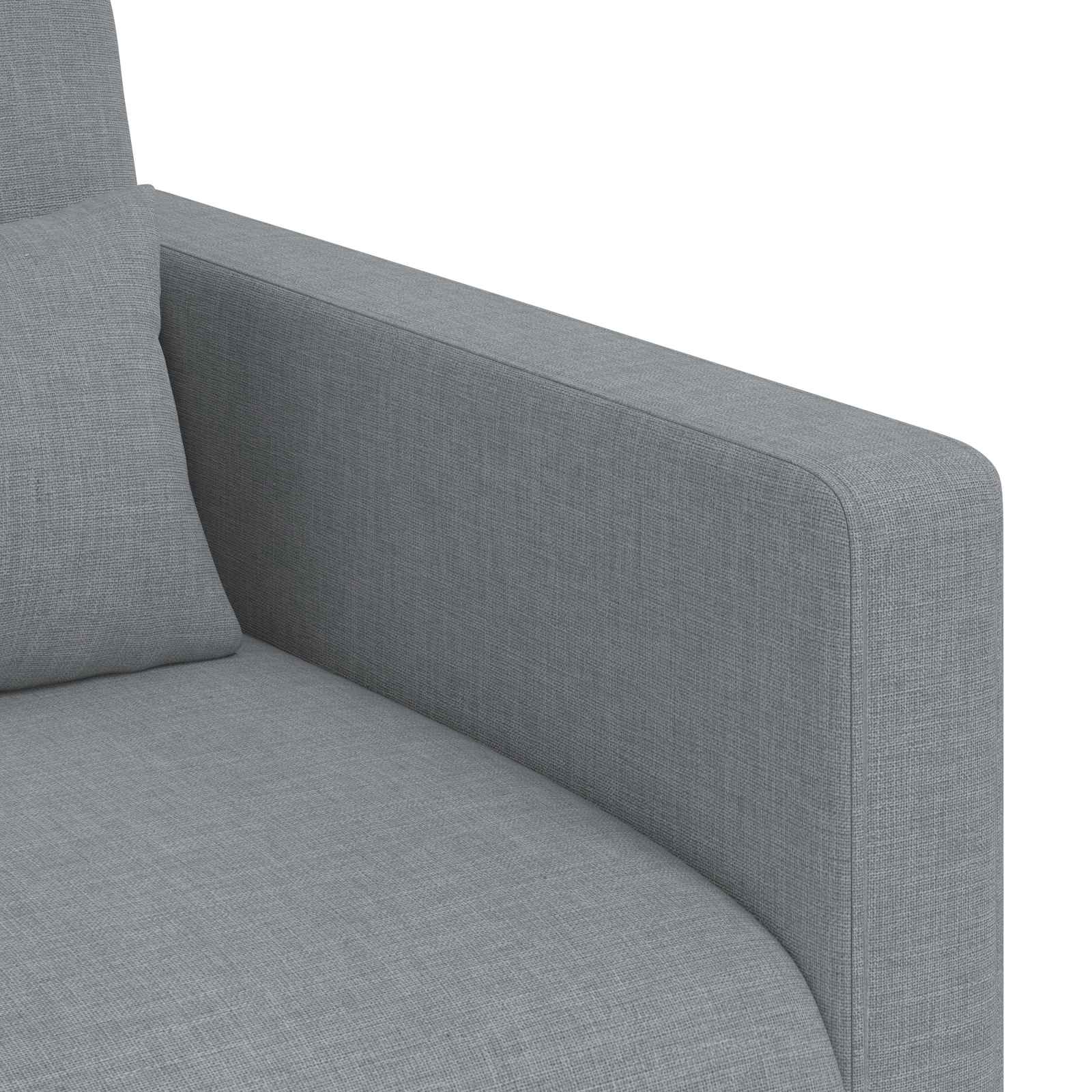 Sofa Svijetlo siva 78 x 78 x 80 cm tkanina
