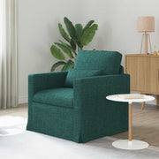 Sofa Tamnozelena 78 x 78 x 80 cm tkanina