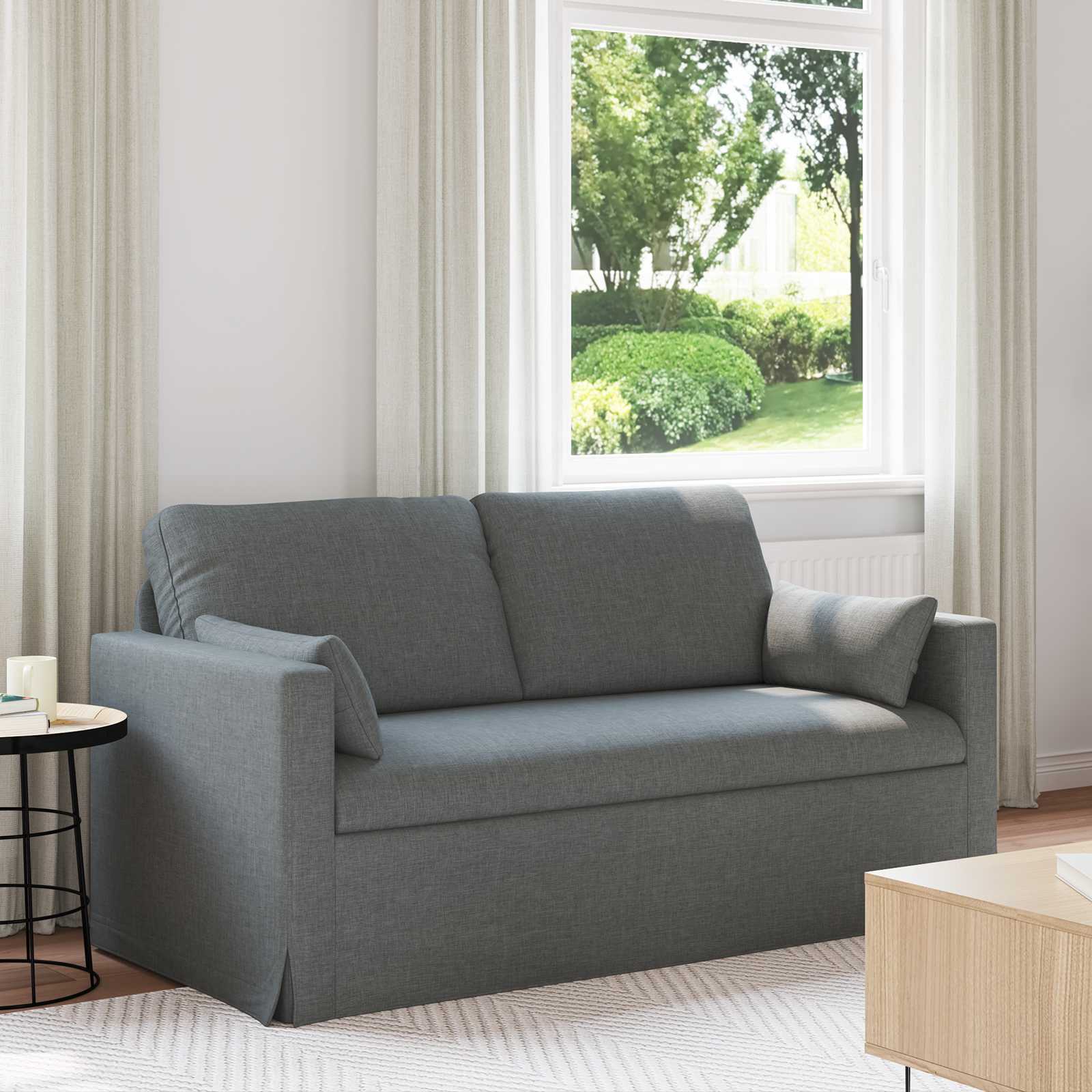 Sofa Tamno siva 158 x 78 x 80 cm tkanina