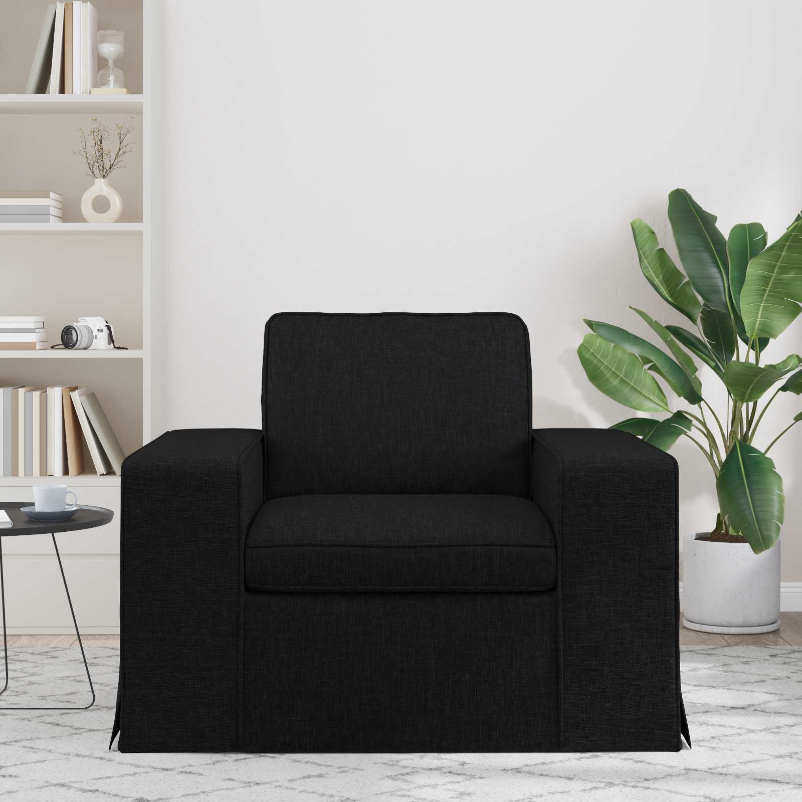 Sofa Crna 103 x 80 x 82 cm tkanina