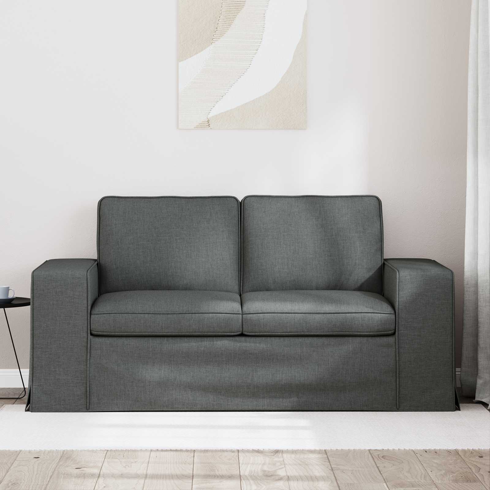 Sofa Tamno siva 162 x 80 x 82 cm tkanina