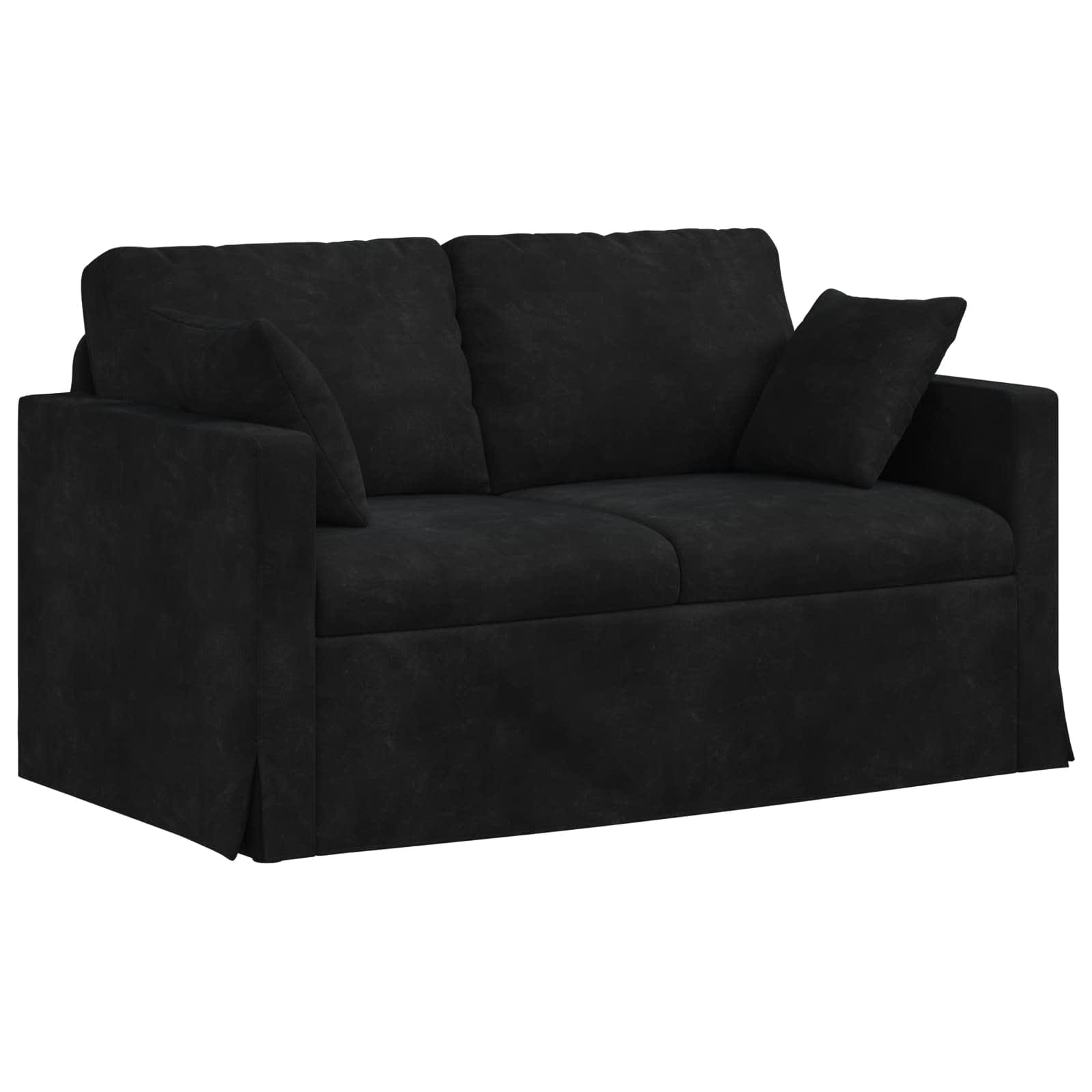 Sofa Crna 138 x 78 x 80 cm Baršun
