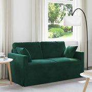 Sofa Tamnozelena 158 x 78 x 80 cm Baršun