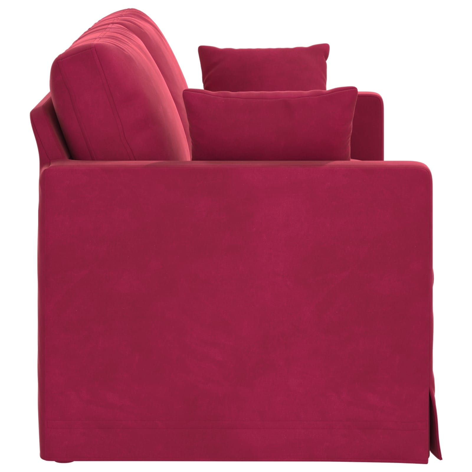 Sofa Vinska crvena 158 x 78 x 80 cm Baršun