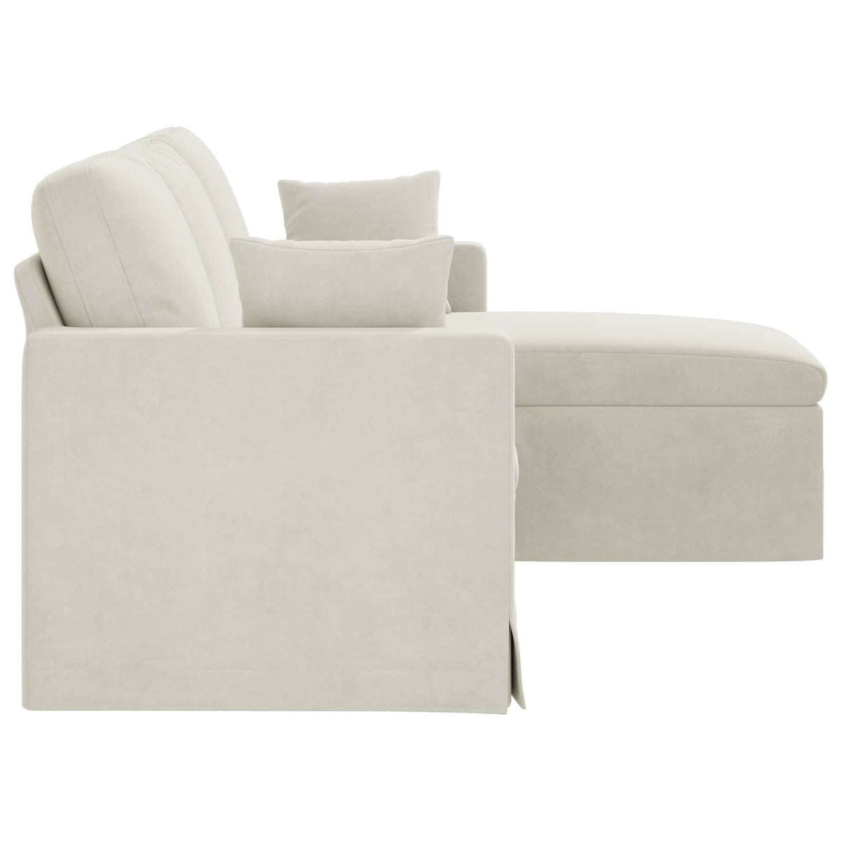 Sofa Krema 178 x 134 x 80 cm Baršun