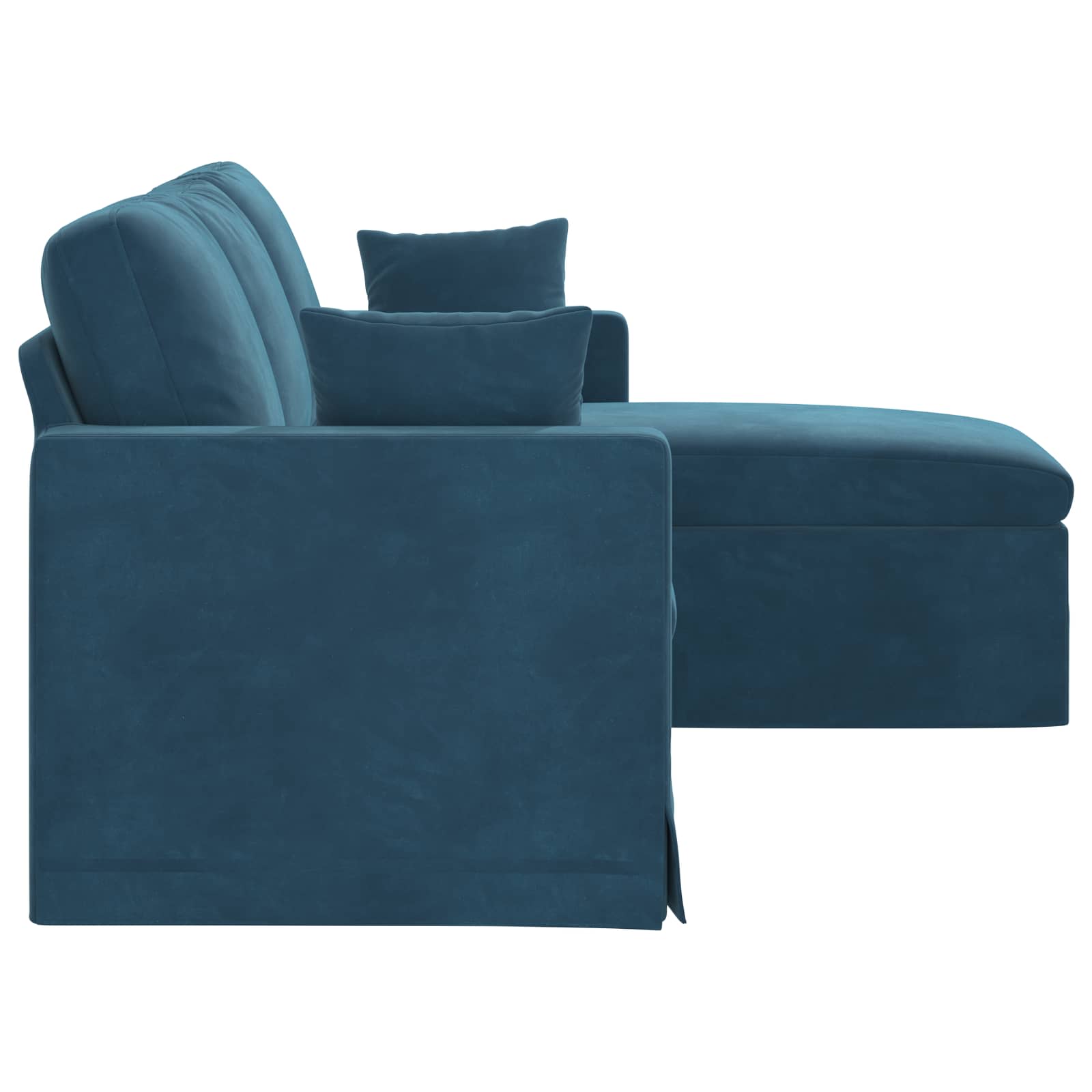 Sofa Plava 178 x 134 x 80 cm Baršun