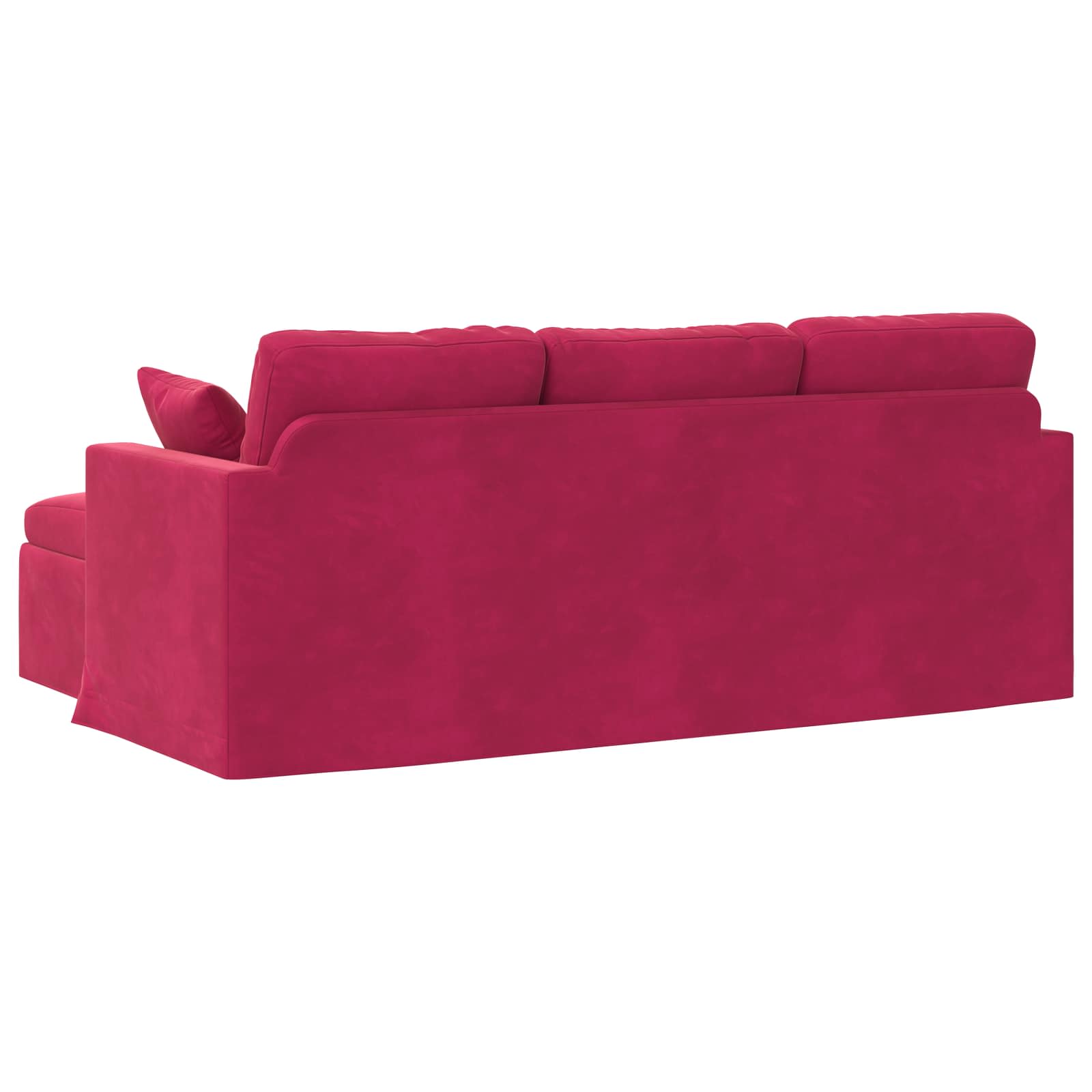 Sofa Vinska crvena 198 x 134 x 80 cm Baršun