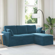 Sofa Plava 198 x 134 x 80 cm Baršun