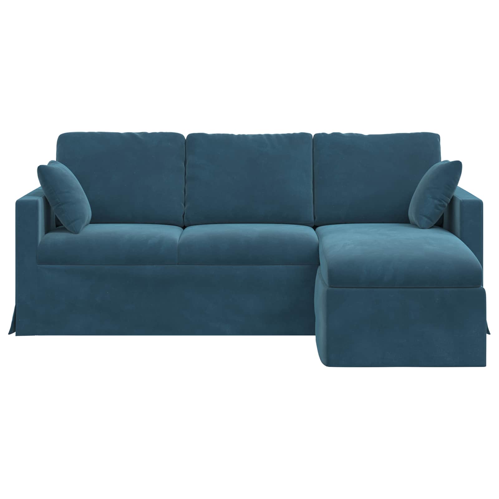 Sofa Plava 198 x 134 x 80 cm Baršun