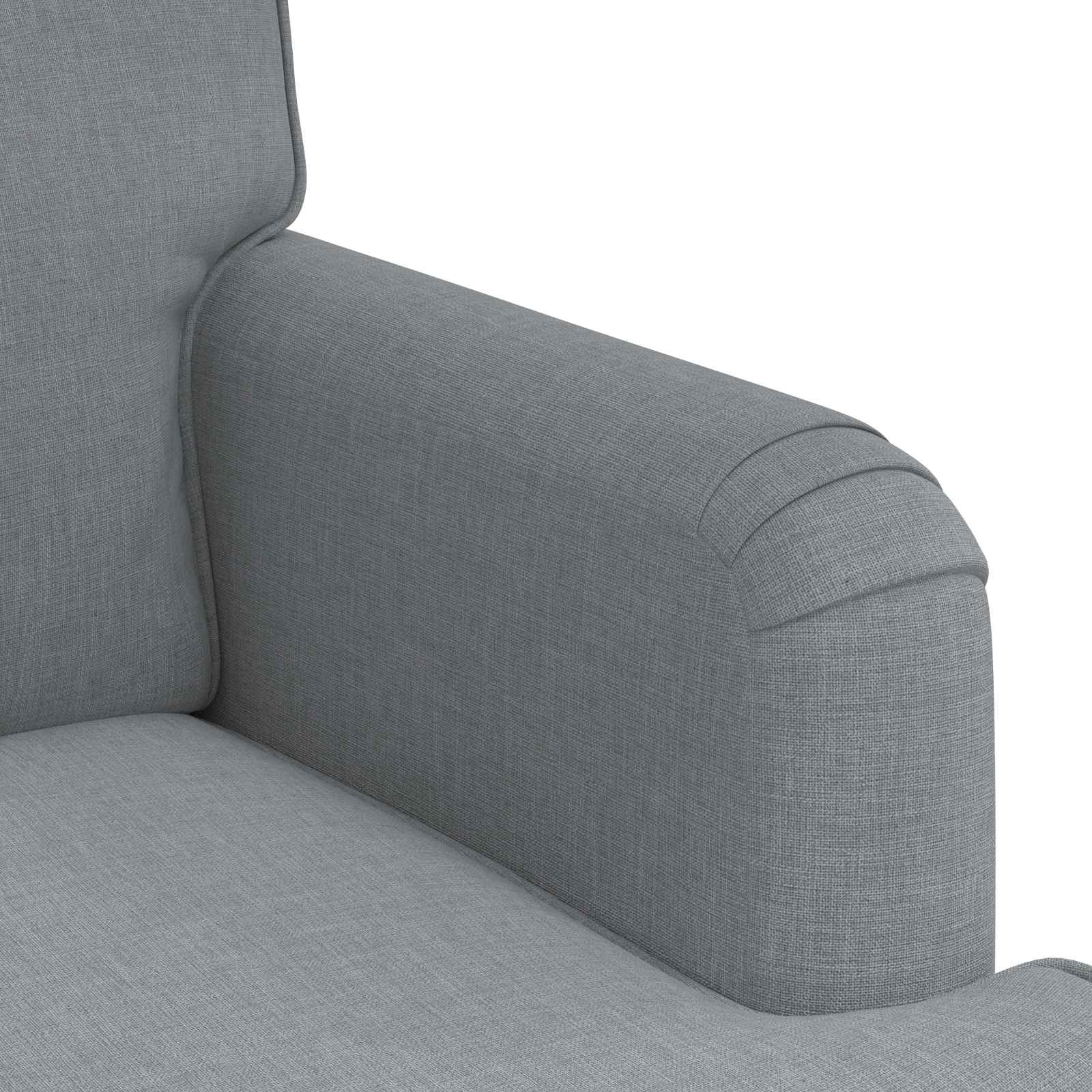 Sofa Svijetlo siva 144 x 80 x 85 cm tkanina