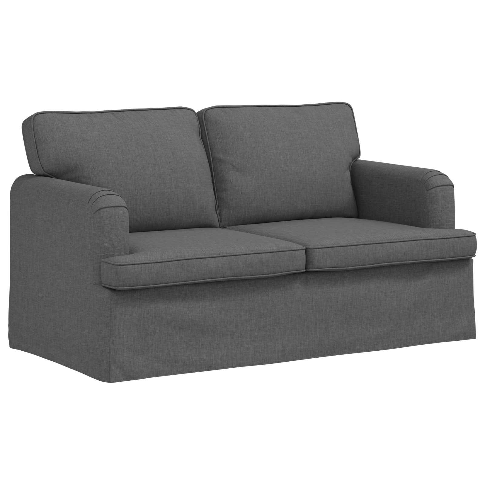 Sofa Tamno siva 144 x 80 x 85 cm tkanina