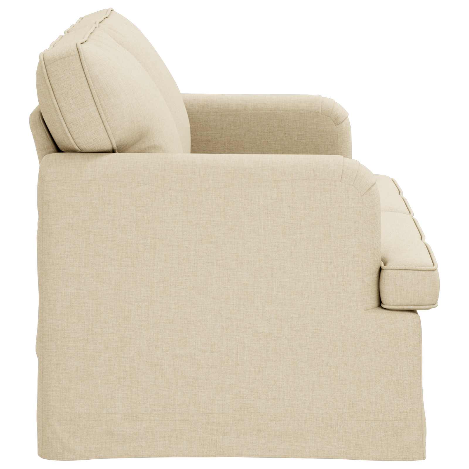 Sofa Krema 144 x 80 x 85 cm tkanina
