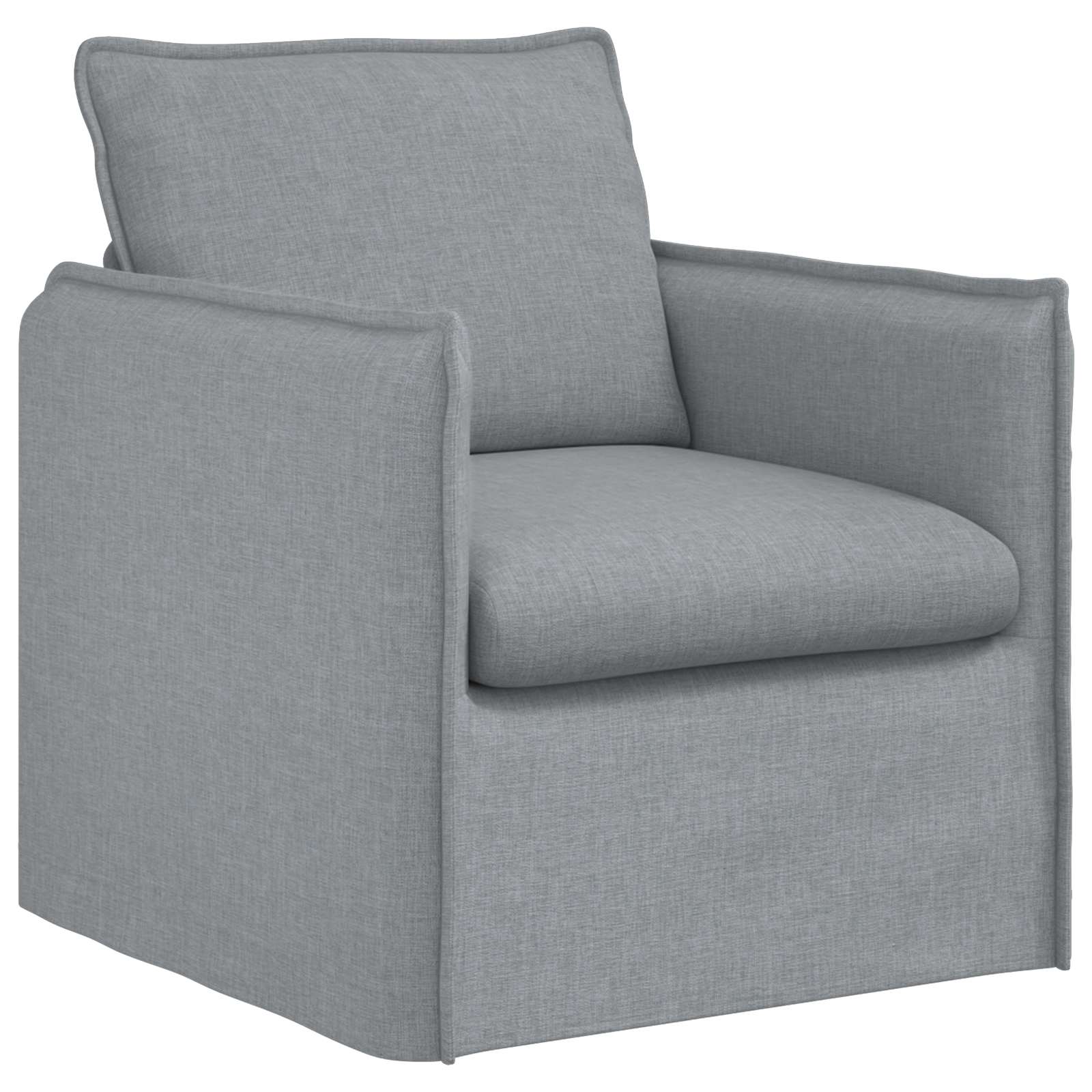 Sofa Svijetlo siva 75 x 82 x 85 cm tkanina