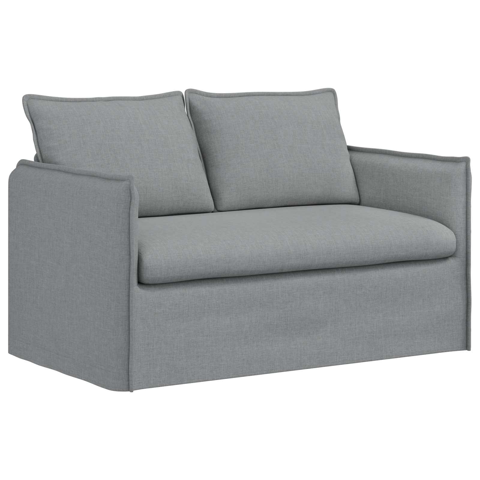 Sofa Svijetlo siva 136 x 82 x 85 cm tkanina