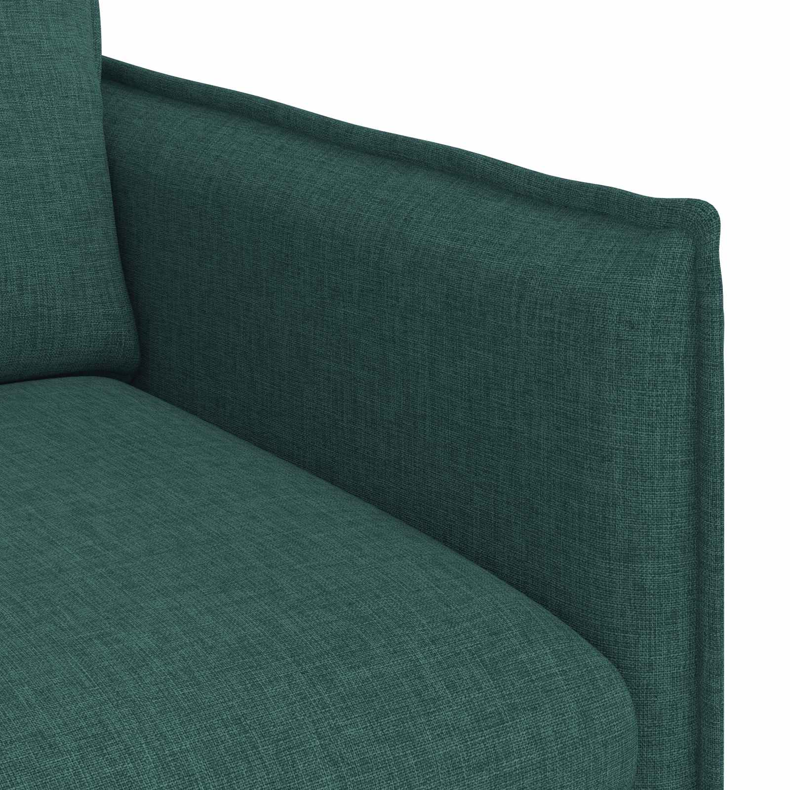 Sofa Tamnozelena 136 x 82 x 85 cm tkanina