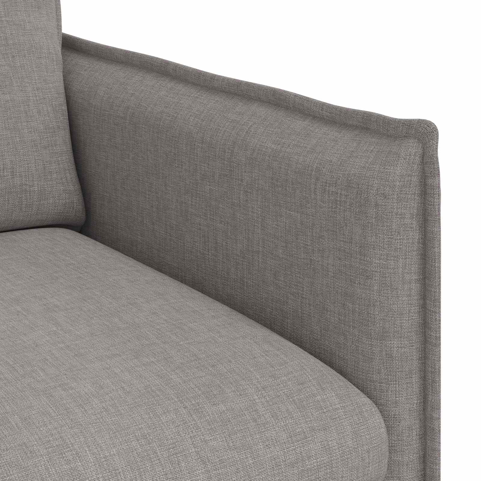 Sofa Sivo-smeđa 156 x 82 x 85 cm tkanina