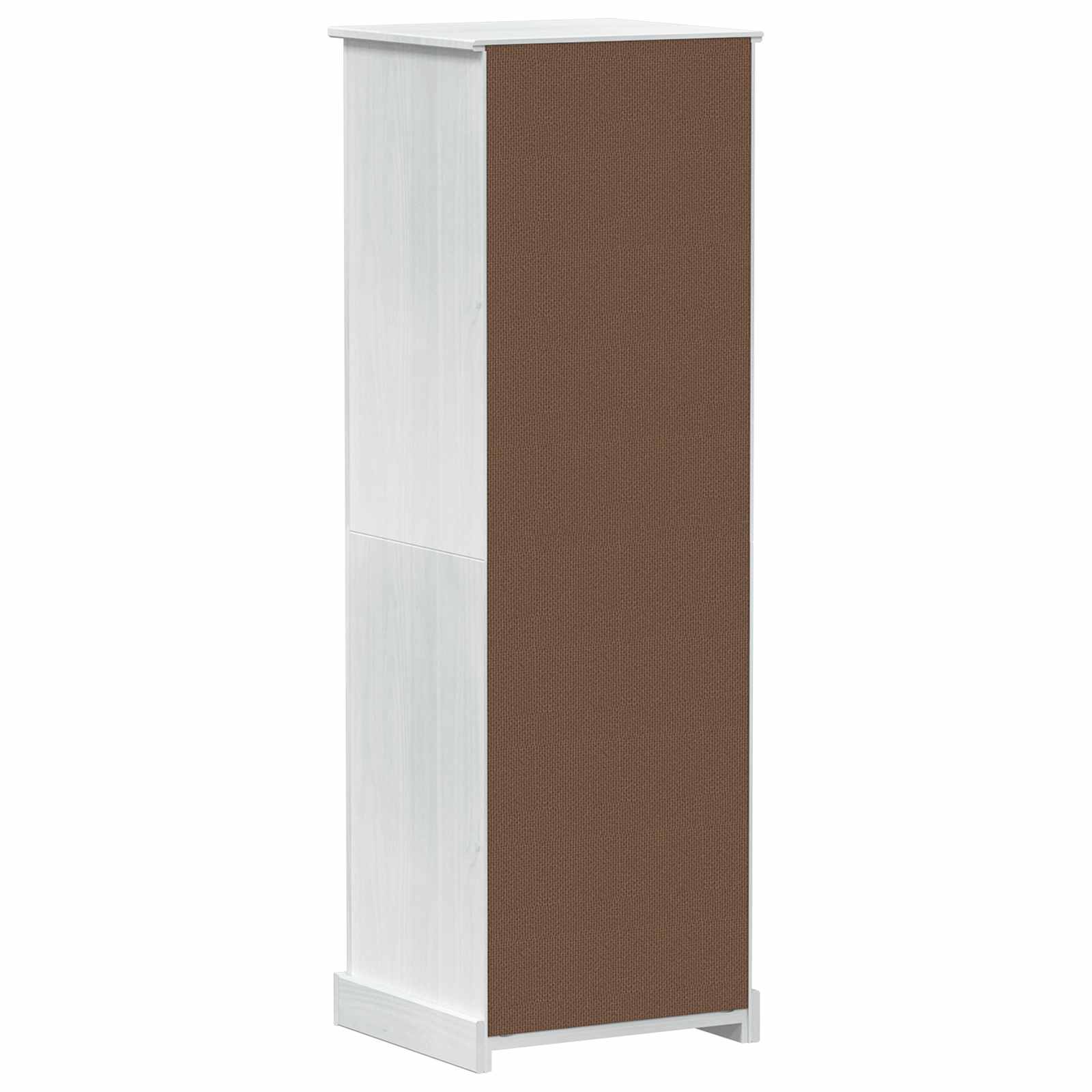Ormari s ladicama Bijelo 55 x 50 x 170 cm Čvrsto borovo drvo
