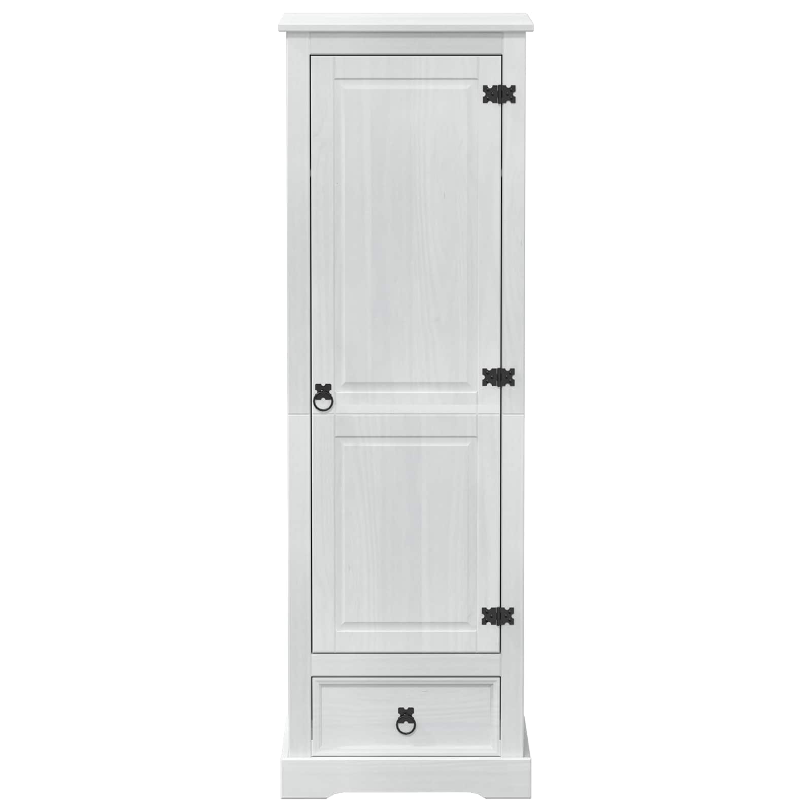 Ormari s ladicama Bijelo 55 x 50 x 170 cm Čvrsto borovo drvo