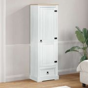 Ormari s ladicama Bijelo 55 x 38 x 170 cm Čvrsto borovo drvo