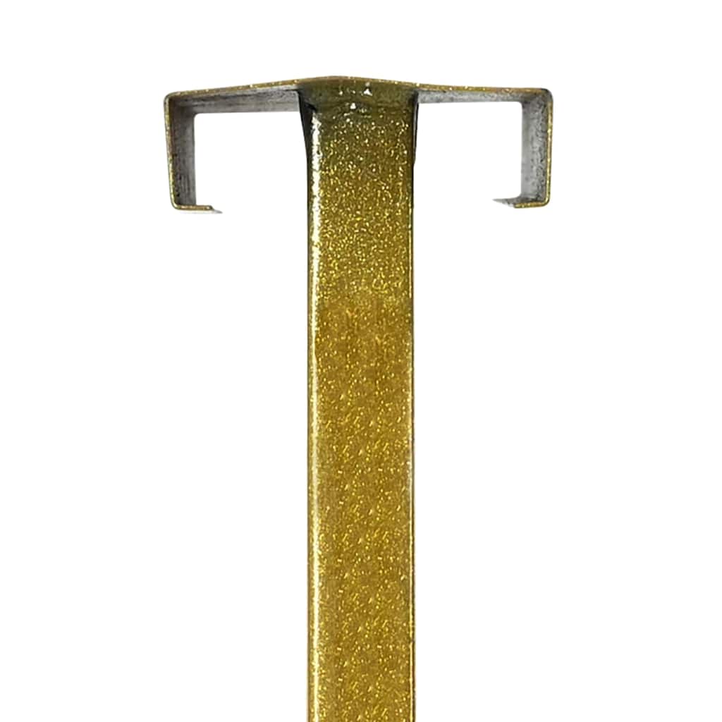 Stalci za sajmove Zlatno 30 x 23,5 x 210 cm Čelik