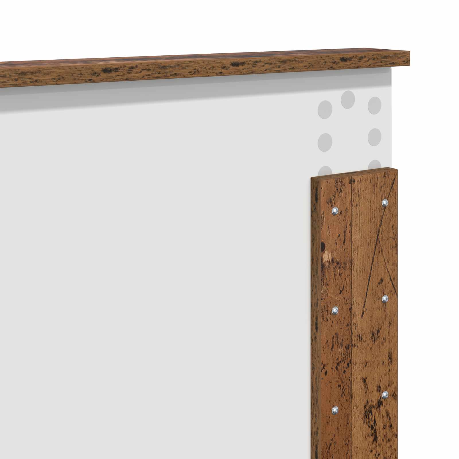 Krevetna konstrukcija Staro drvo 120 x 200 cm Konstruirano drvo