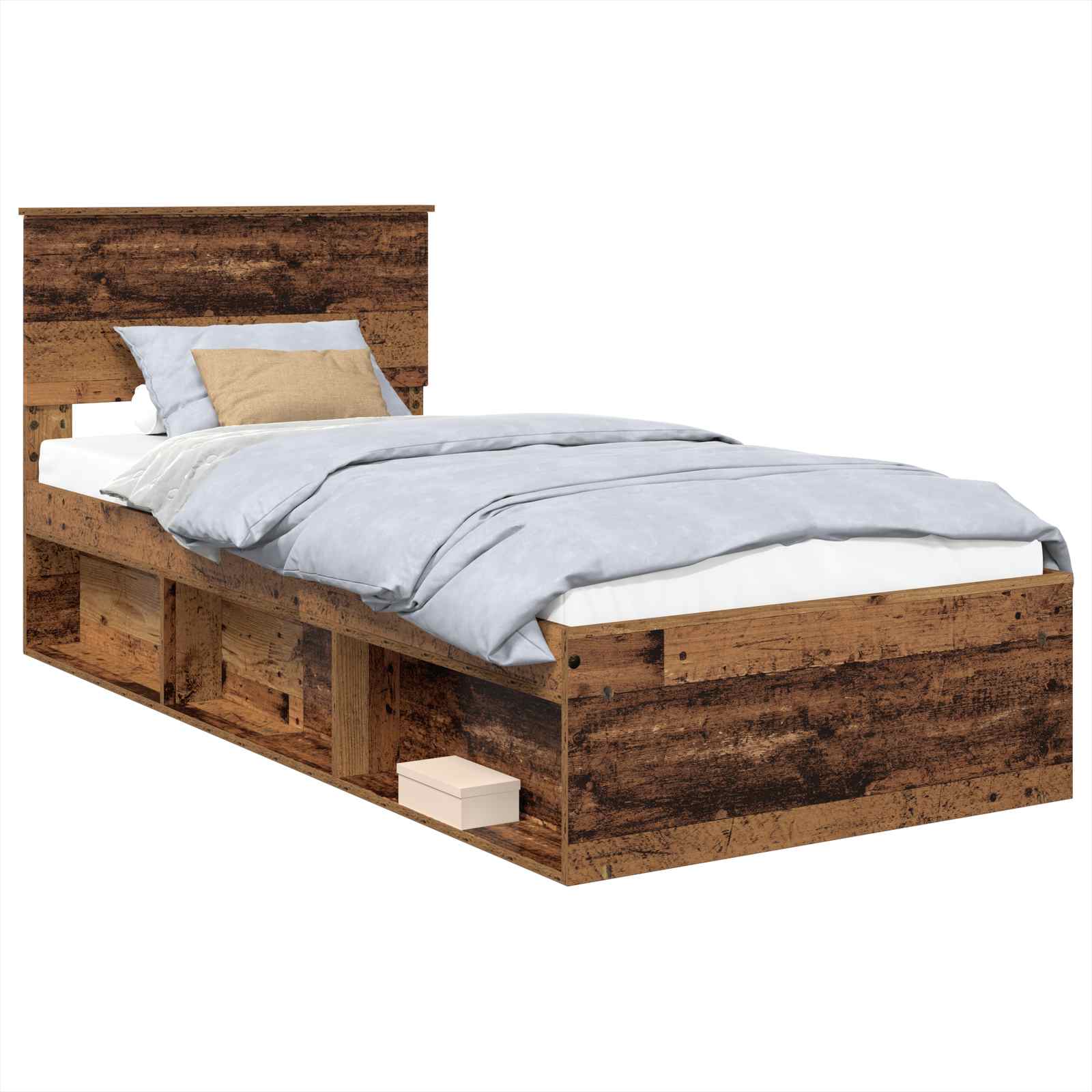 Krevetna konstrukcija Staro drvo 90 x 190 cm Konstruirano drvo