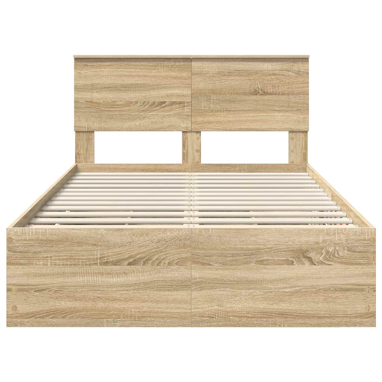 Krevetna konstrukcija s ladicama Sonoma hrast 120 x 200 cm
