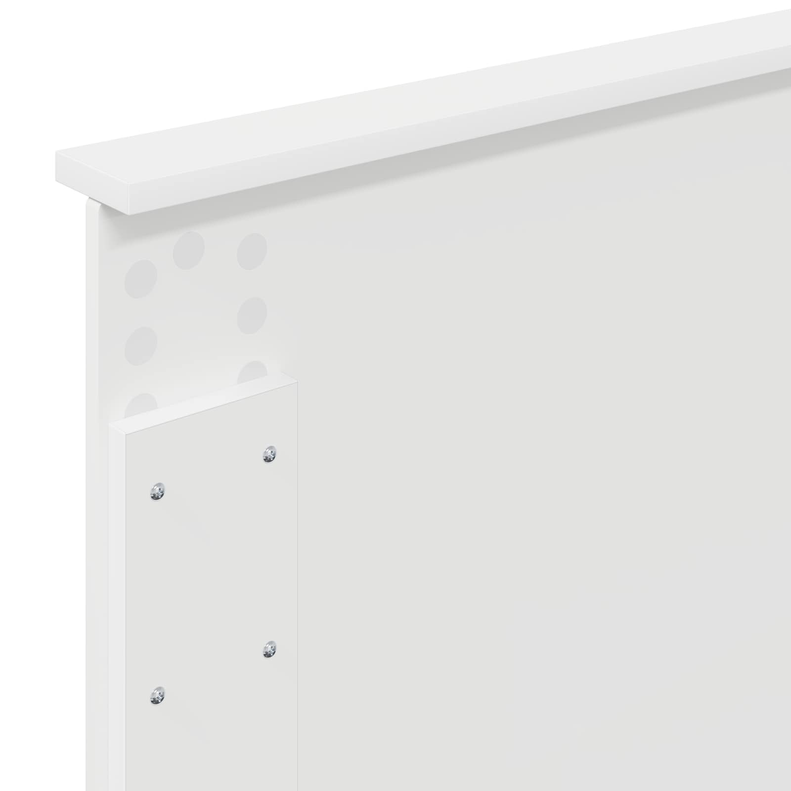 Krevetna konstrukcija Bijelo 90 x 200 cm Inženjersko Drvo