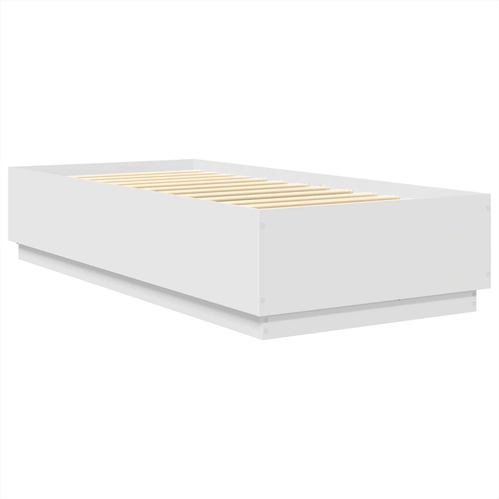 Krevetna konstrukcija Bijelo 70 x 190 cm Konstruirano drvo
