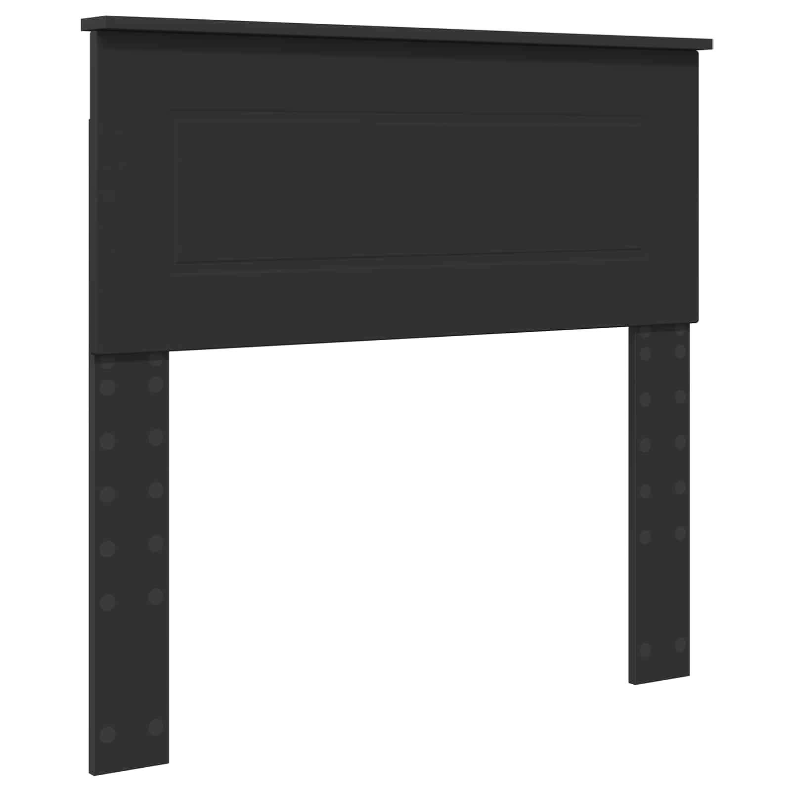 Krevetna konstrukcija Crna 120 x 200 cm Konstruirano drvo