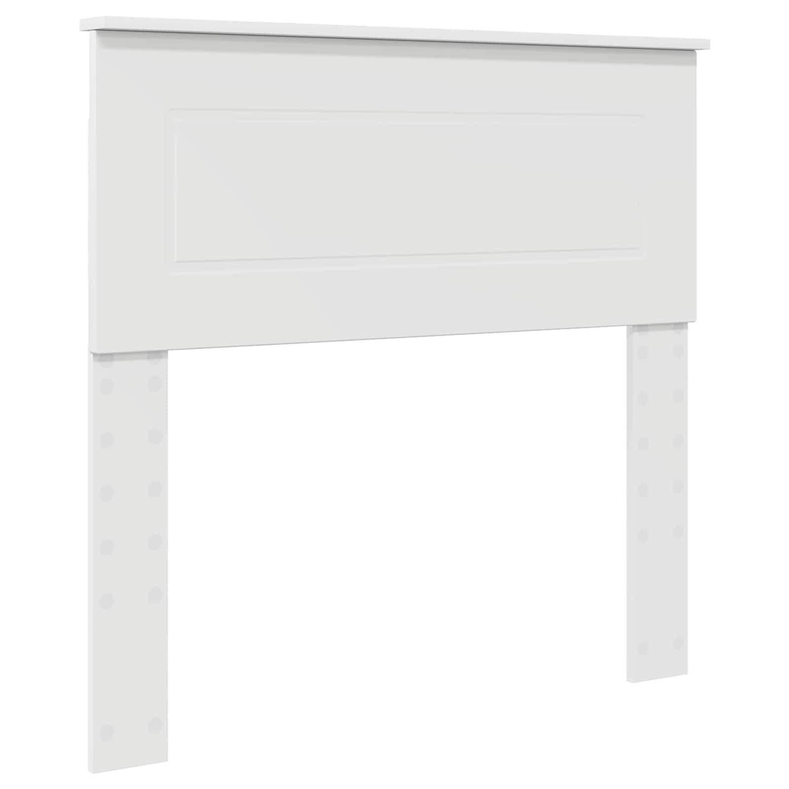 Krevetna konstrukcija Bijelo 75 x 190 cm Konstruirano drvo