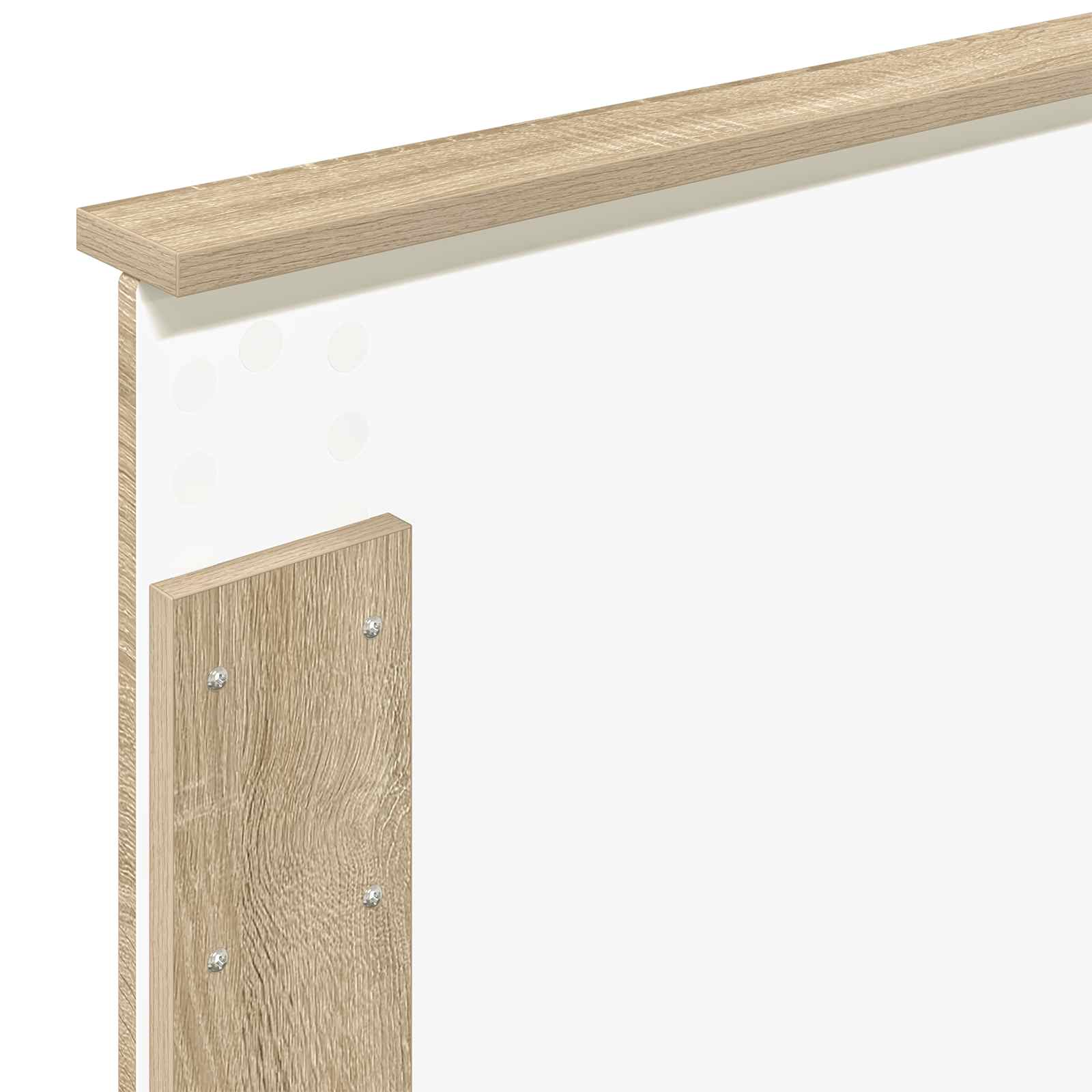 Krevetna konstrukcija s uzglavljem Sonoma hrast 80 x 200 cm