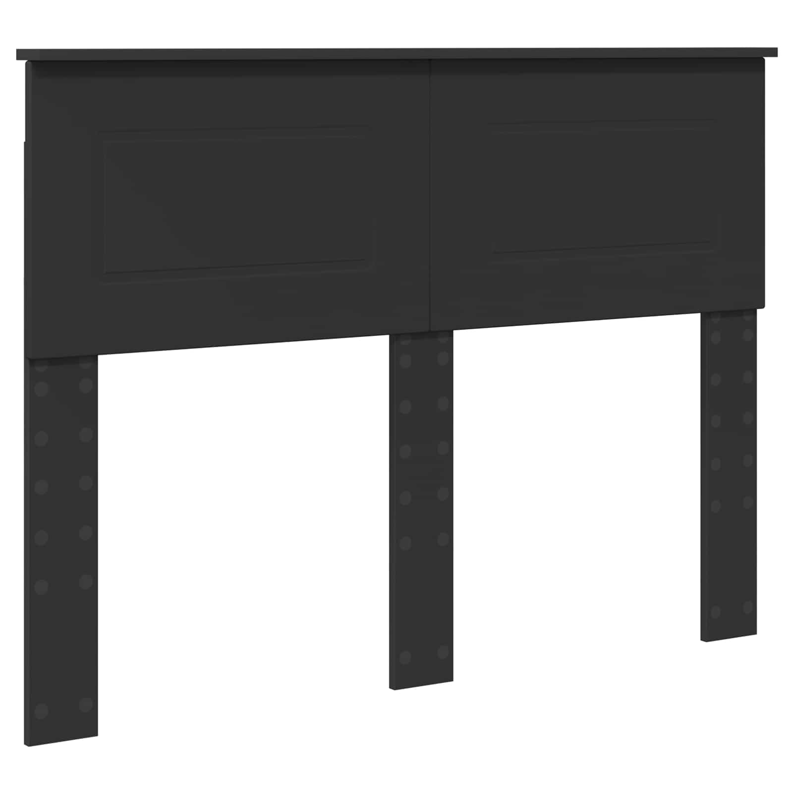Krevetna konstrukcija Crna 120 x 123 cm Konstruirano drvo