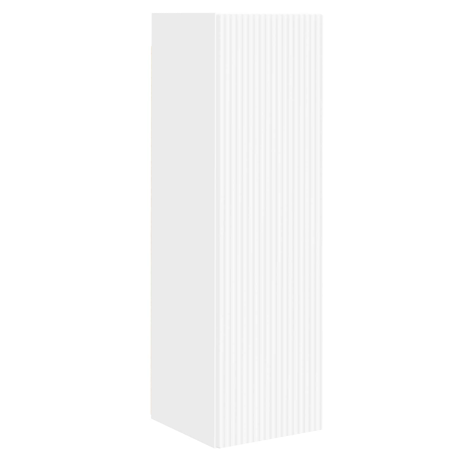 Set zidnog ormarića za TV Zidne 4 pcs Bijelo Konstruirano drvo