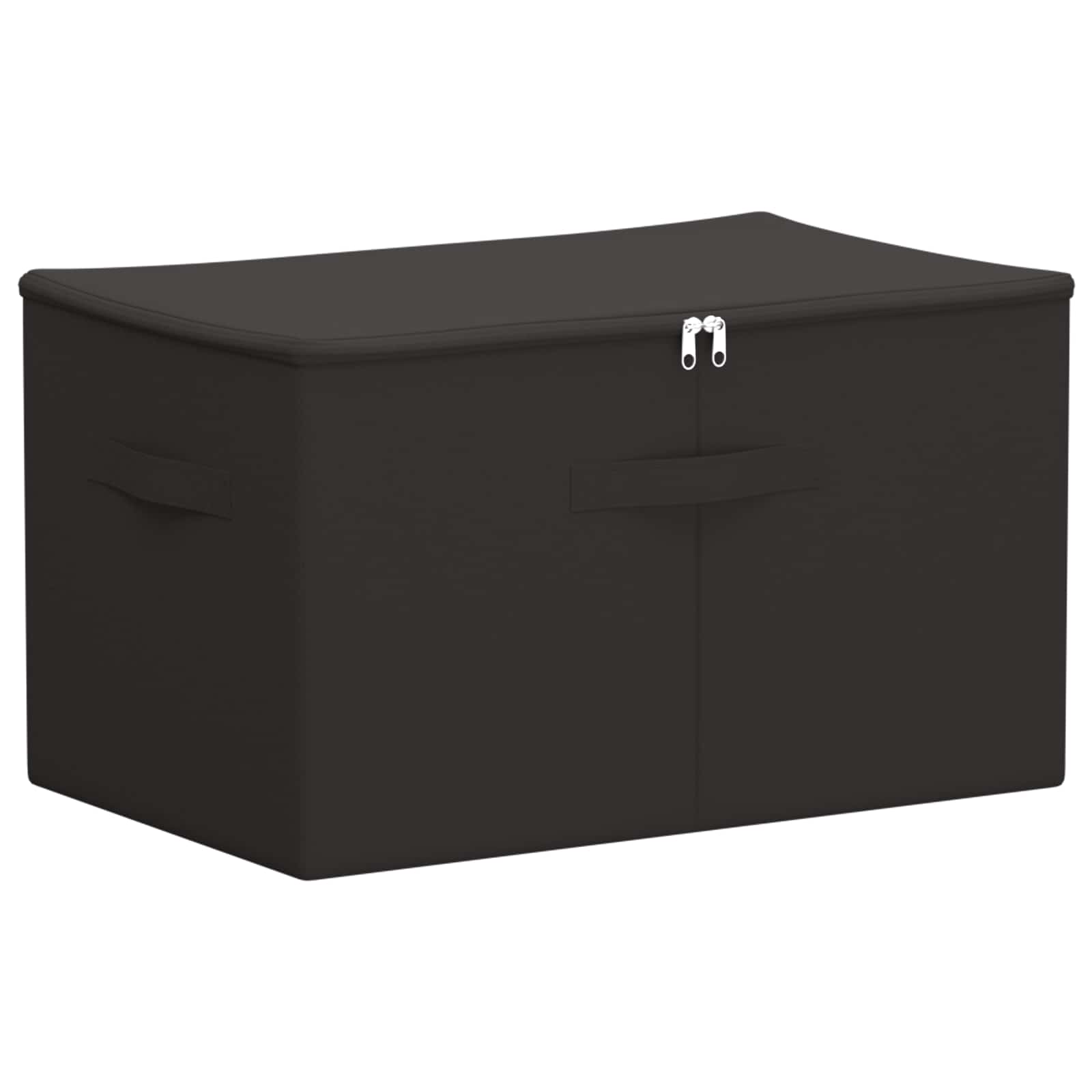 Kutija za spremanje Antracit 60 x 43 x 35 cm Netkana tkanina