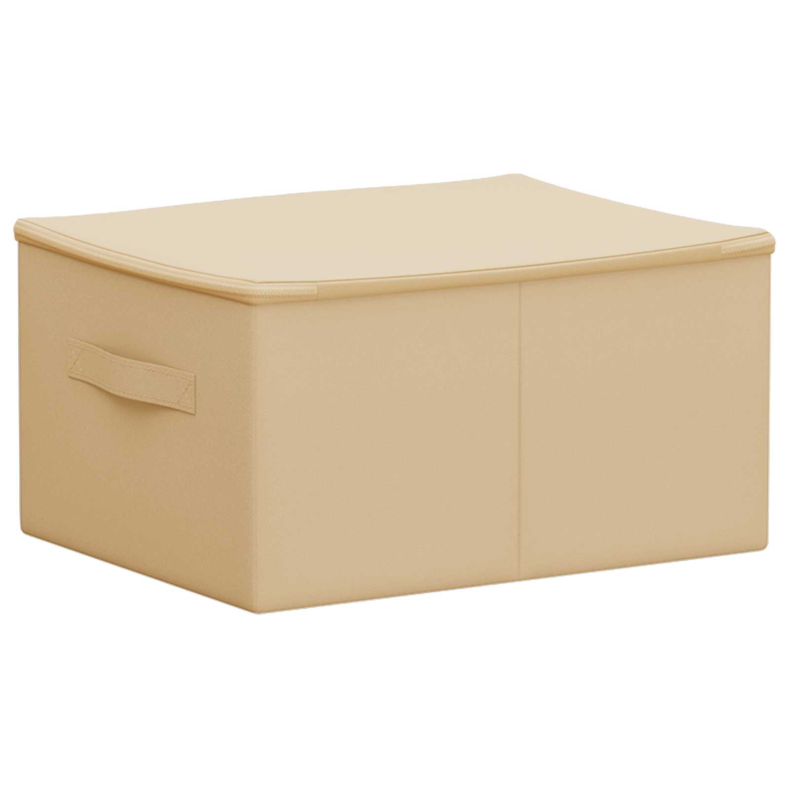 Kutija za spremanje 24 pcs Krem 50 x 30 x 25 cm Netkana tkanina