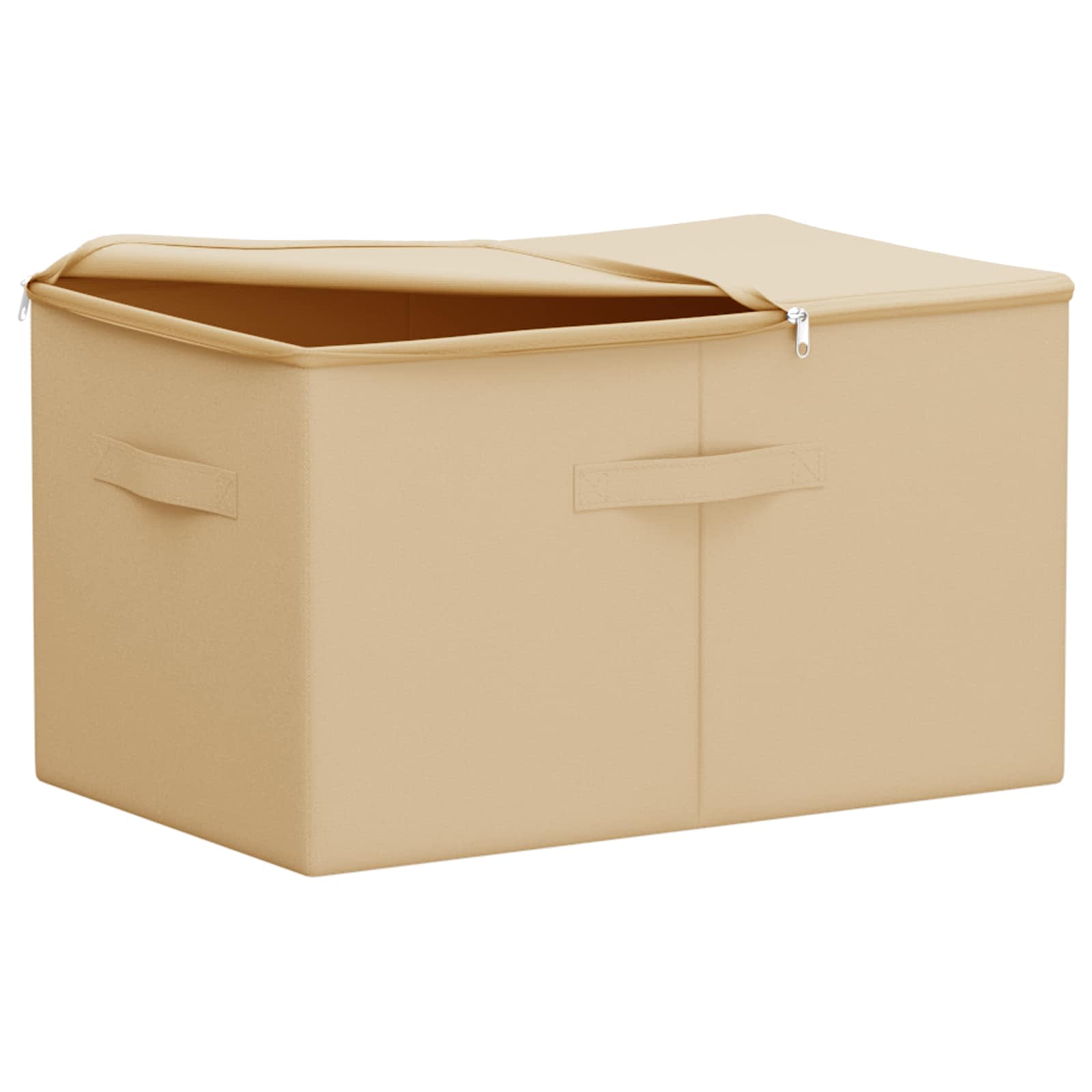 Kutija za spremanje Krem 55 x 35 x 32 cm Netkana tkanina