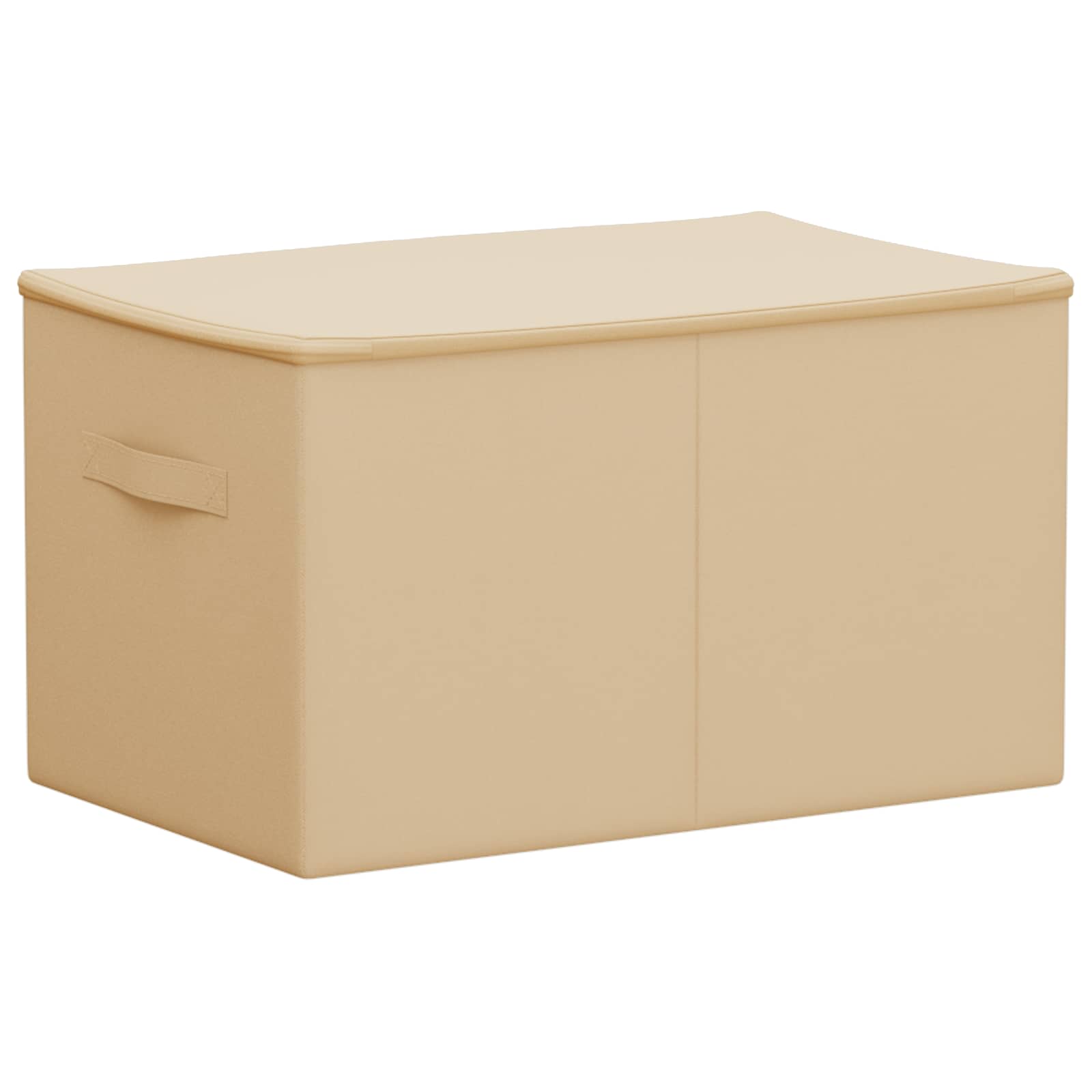Kutija za spremanje 2 pcs Krem 60 x 43 x 35 cm Netkana tkanina