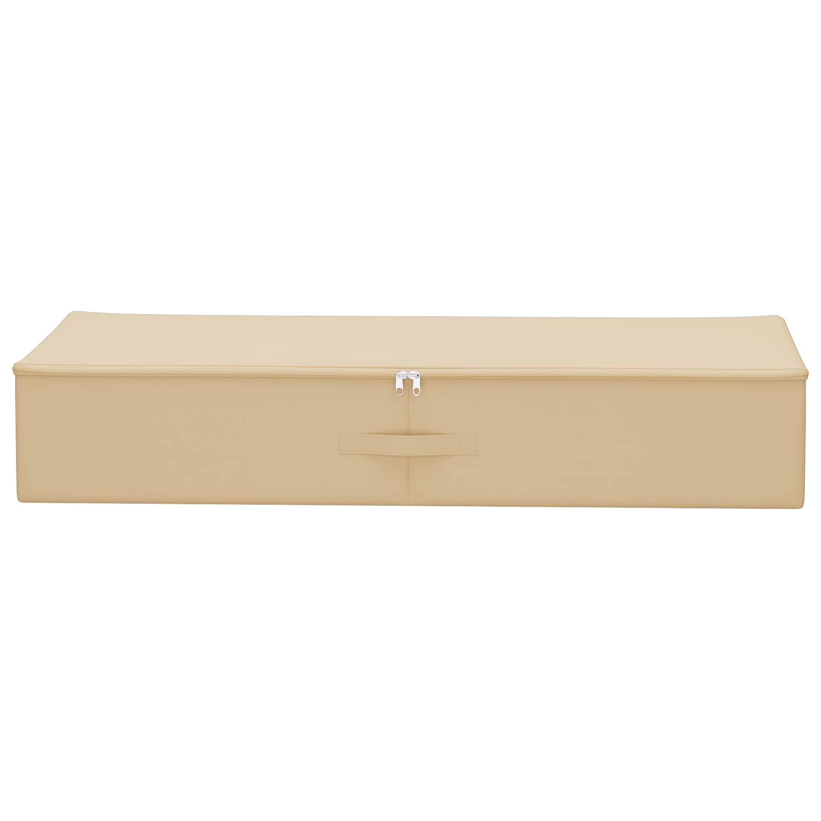 Kutija za spremanje 6 pcs Krem 100 x 50 x 18 cm Netkana tkanina