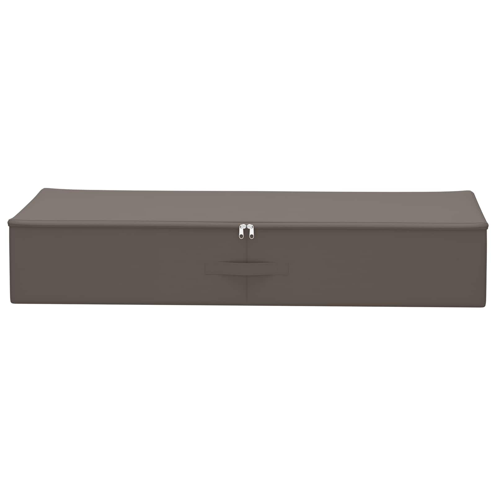 Kutija za spremanje Siva 100 x 50 x 18 cm Netkana tkanina