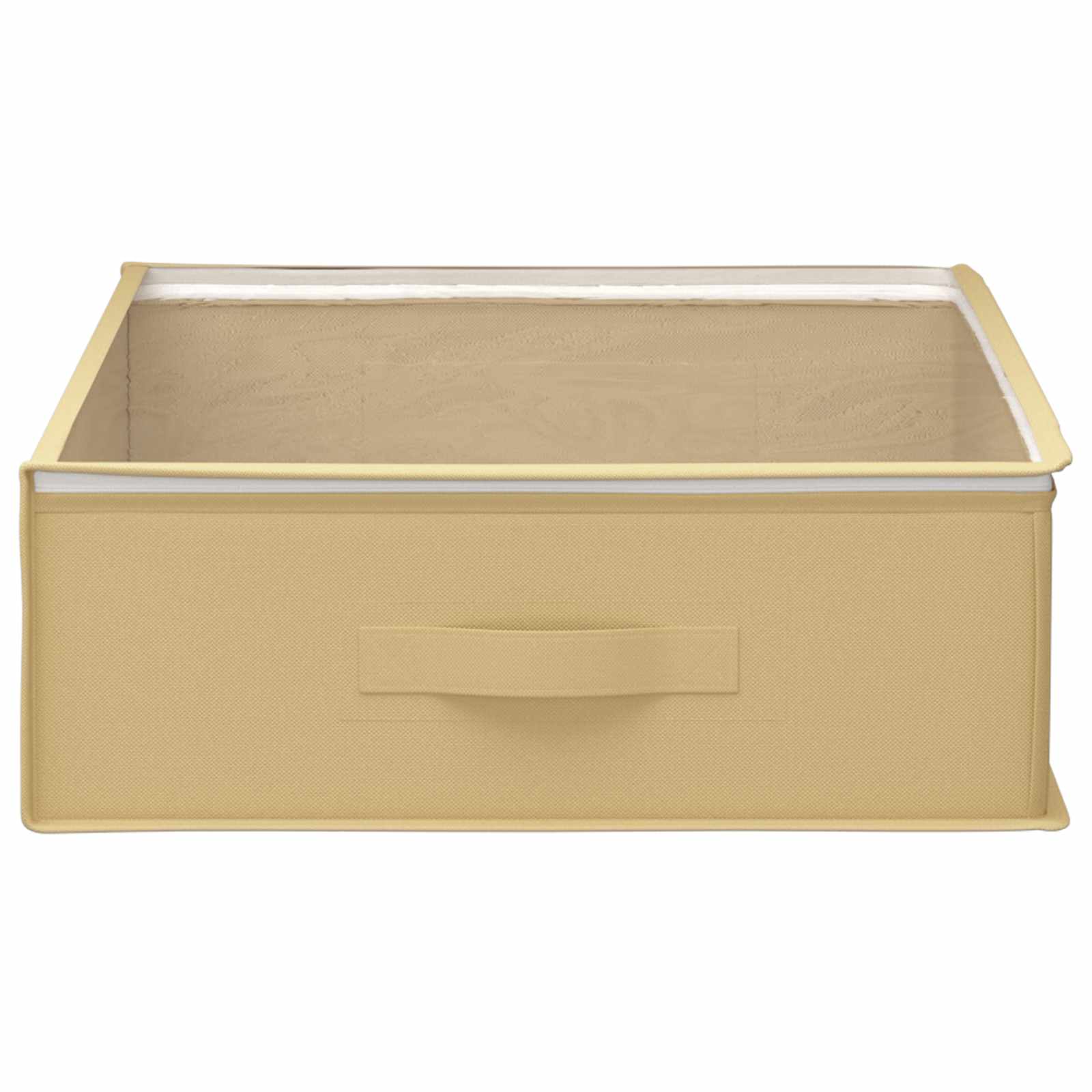 Kutija za pohranu s prozirnim prozorom na vrhu 2 pcs Krem