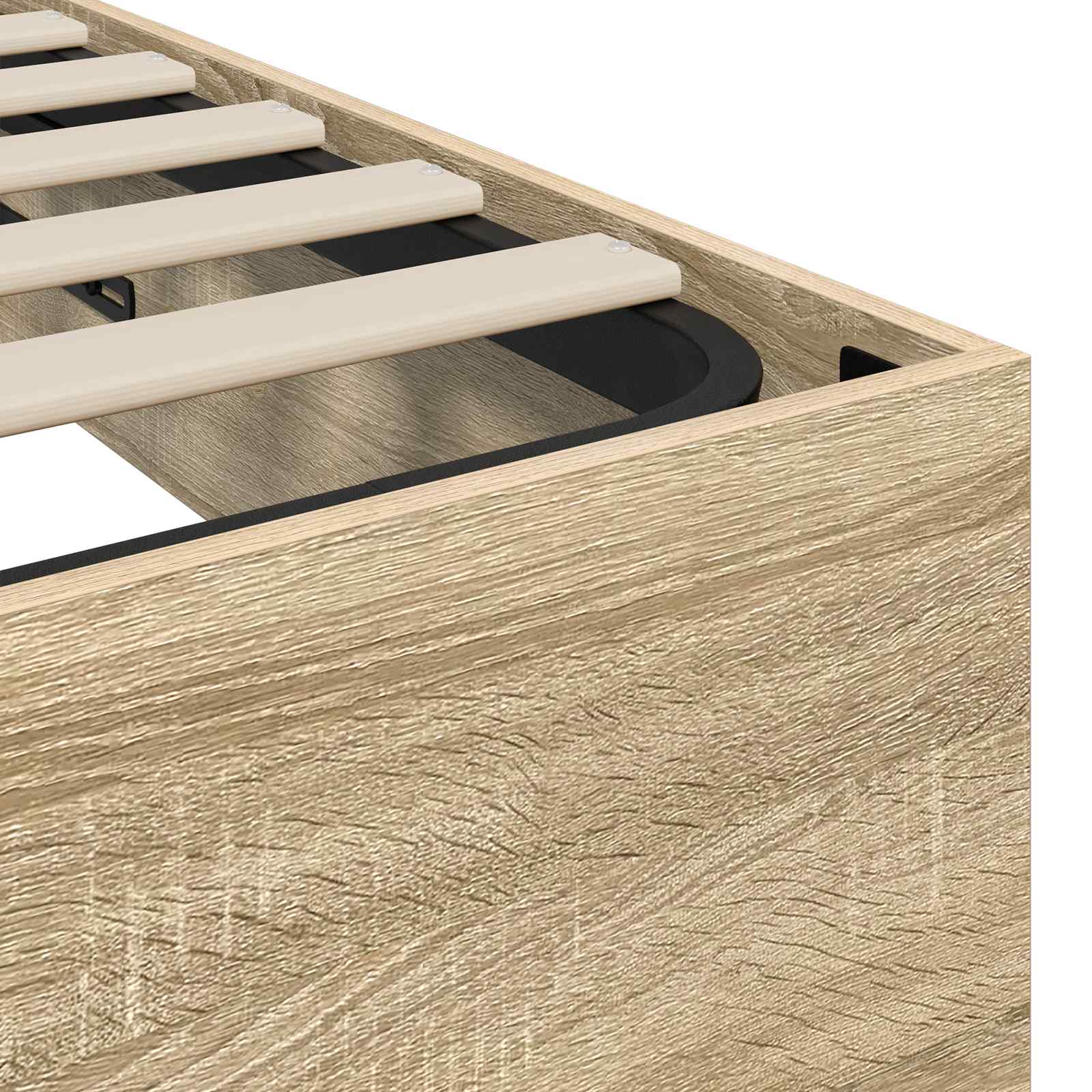 Otomanski krevet s pohranom Sonoma hrast 203 x 180 x 25 cm