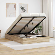 Otomanski krevet s pohranom Sonoma hrast 203 x 150 x 25 cm