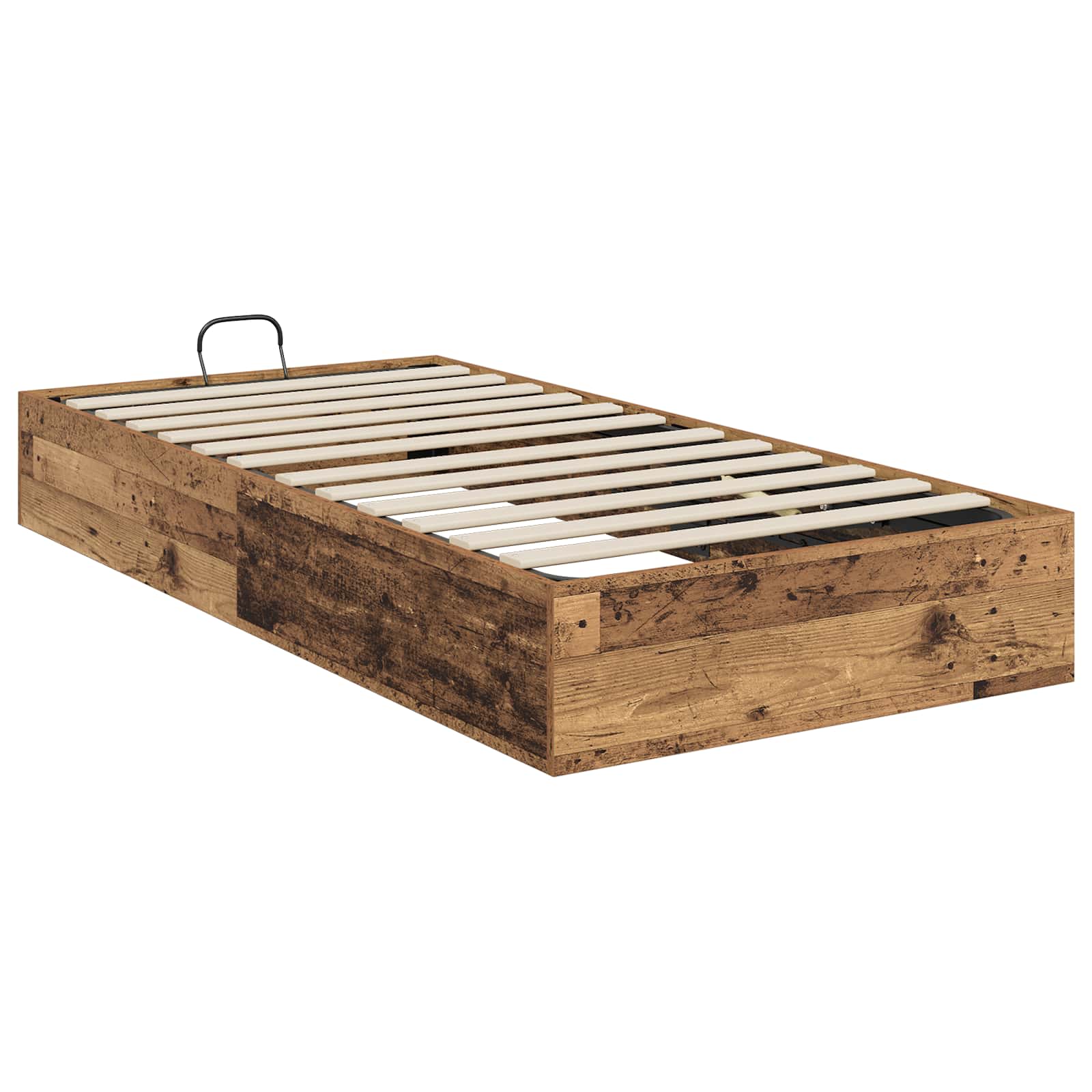Otomanski krevet s pohranom Staro drvo 203 x 100 x 25 cm